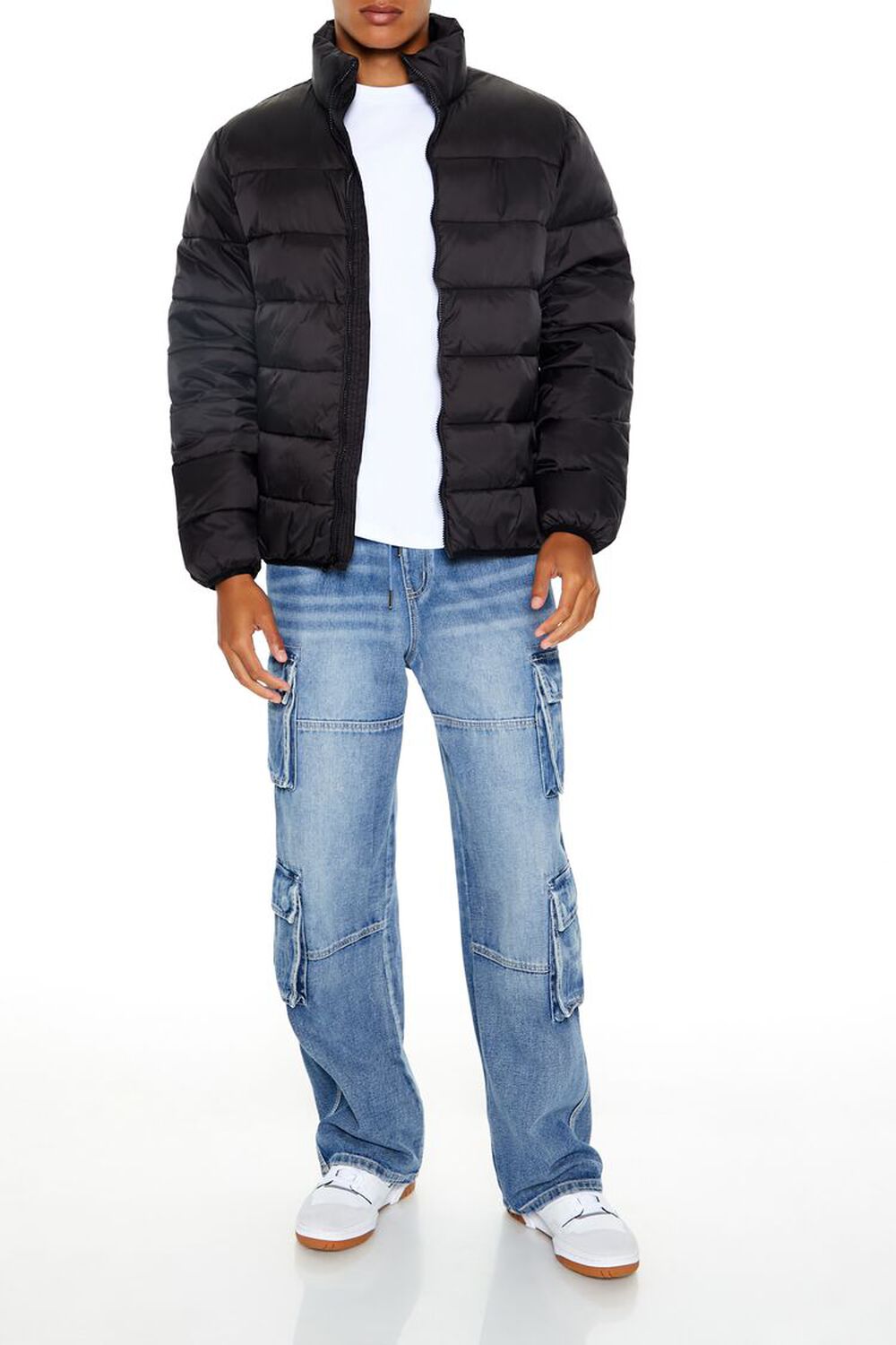 Zip-Up Puffer Jacket