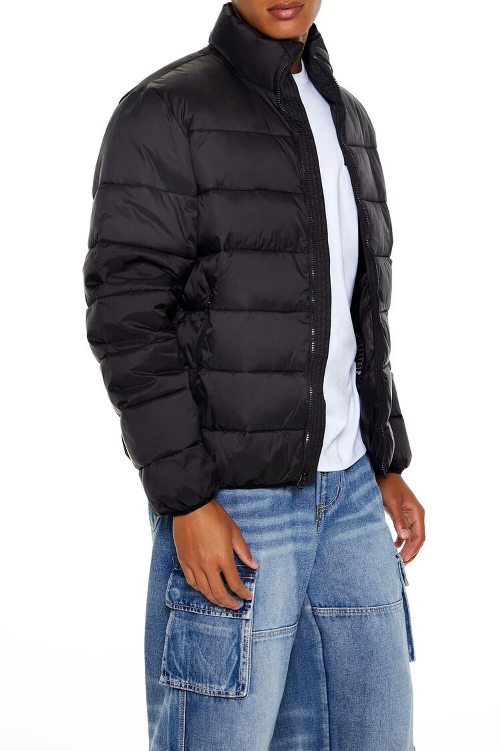 Zip-Up Puffer Jacket