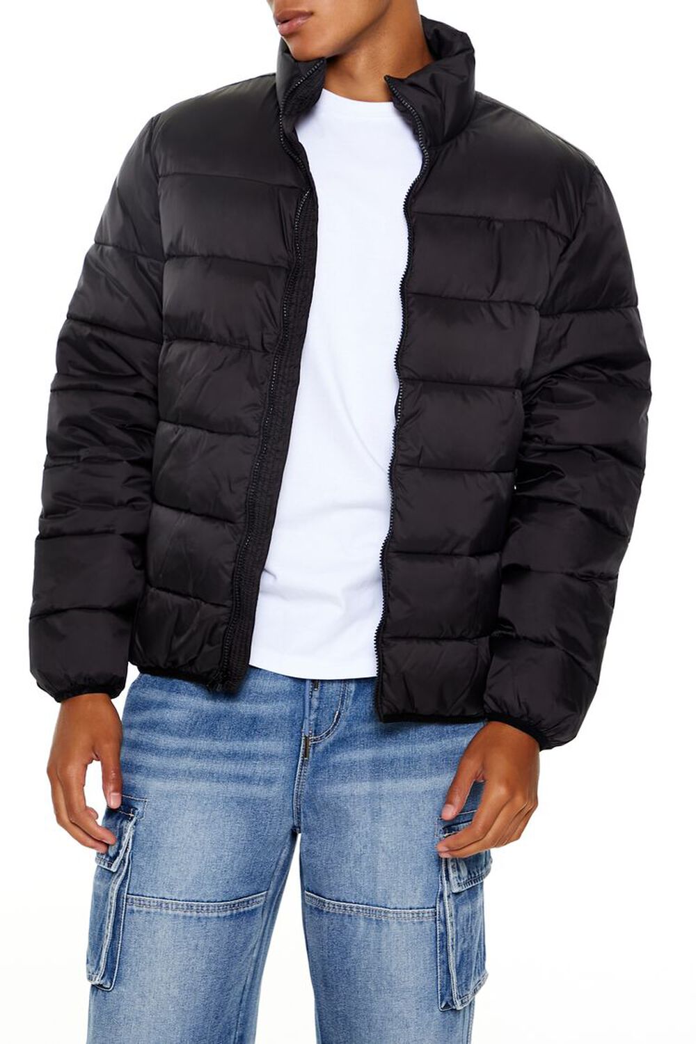 Zip-Up Puffer Jacket