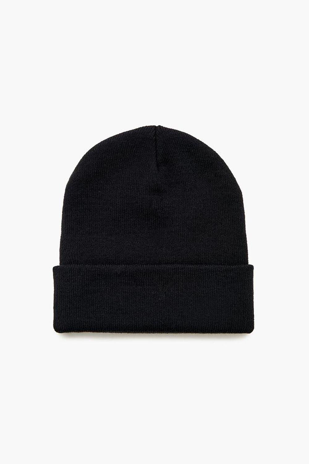 Ribbed Foldover Beanie